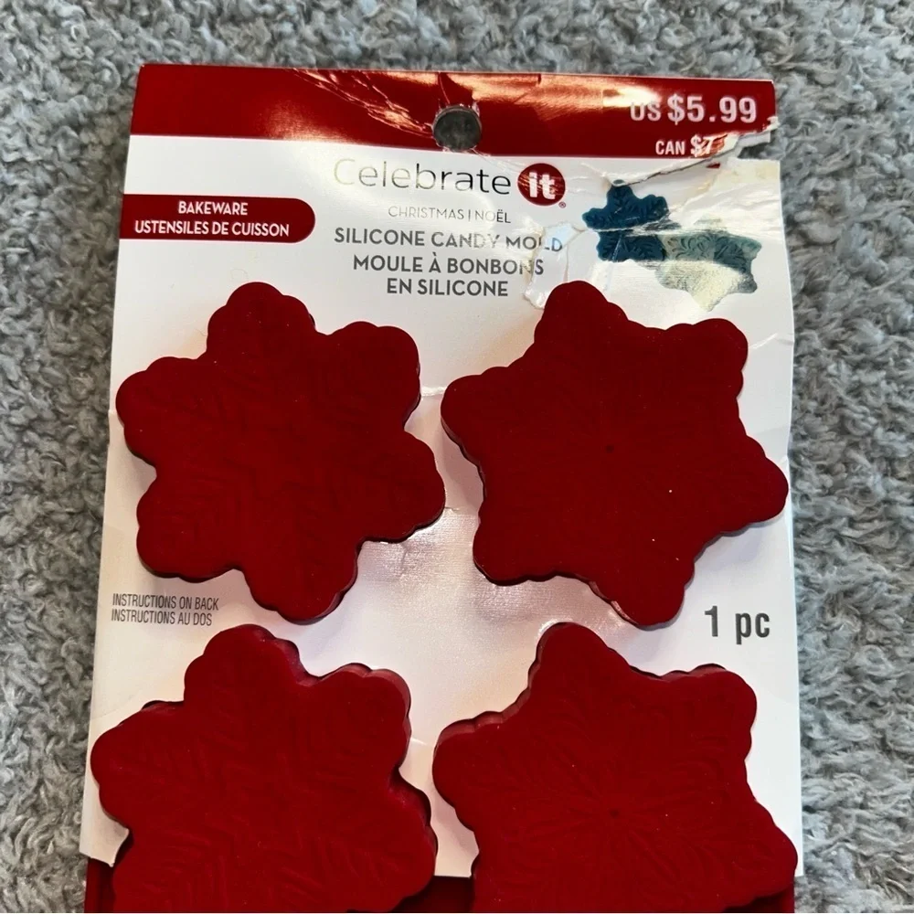 Celebrate It Red Christmas Tree Silicone Mold
